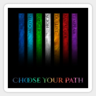 Path of Exile Rainbow Classes Magnet